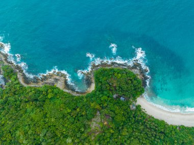 Özgürlük plajı manzaralı Patong, Phuket 