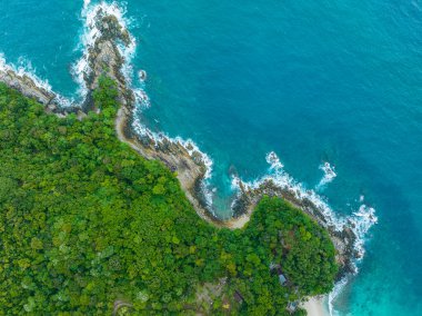 Özgürlük plajı manzaralı Patong, Phuket 