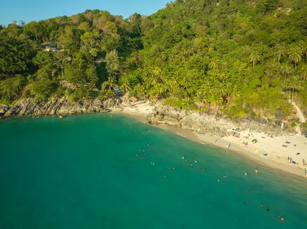 Hava manzarası mükemmel plaj.