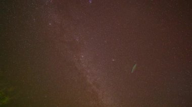 Samanyolu 'nun Zaman Hızı Tüm Gece Gökyüzünde Dönüyor