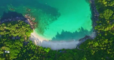 Havadan Özgürlük Sahili 'nin güzel manzarası