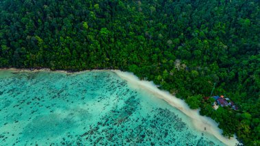 Bereketli yeşil ormanları, mercan resifleri ve çeşitli mercan ve çeşitli balıklarla dolu derin mavi sularıyla Surin Adaları kıyı şeridini sersemleten hava manzarası, onu dalgıçlar için popüler bir varış noktası haline getiriyor. 