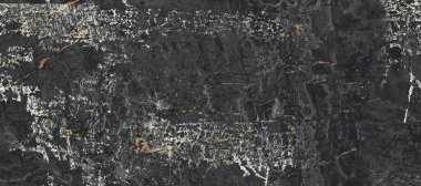 Beyaz kıvrımlı damarlı siyah mermer, arkaplan için siyah mermer doğal desen, soyut siyah ve altın, siyah ve sarı mermer, dijital duvar kiremitleri için yüksek parlak mermer dokusu.