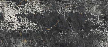 Beyaz kıvrımlı damarlı siyah mermer, arkaplan için siyah mermer doğal desen, soyut siyah ve altın, siyah ve sarı mermer, dijital duvar kiremitleri için yüksek parlak mermer dokusu.