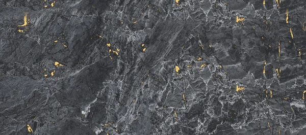 Tasarım için siyah mermer dokusu, soyut mermer dokusu (doğal desenler).