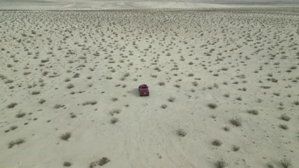 Aproveite Vasta Extensão Infinito Deserto Mohave Califórnia Tomado Com Drone — Vídeo de Stock