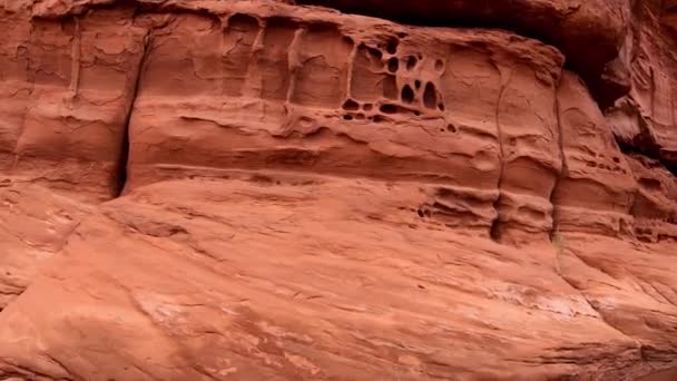 Utah Moab Çölünde Potash Kanyonu Nda 4X4 Lük Bir Araçla — Stok video