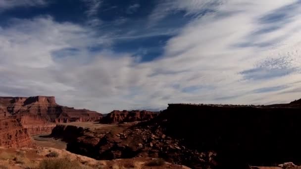 Front Seat View You Experience Breathtaking Beauty Utah Rugged Terrain — Stock Video