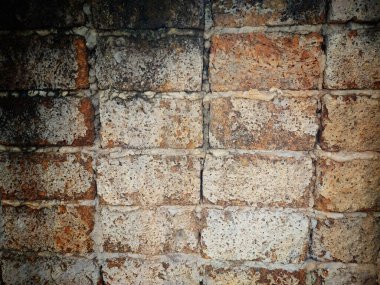 Tuğla duvar dokusunun arkaplanı