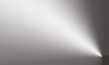 Siyah arkaplanda spot ışığı.