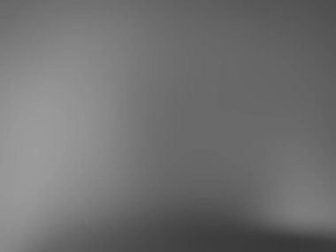 Soyut lüks bulanık gri renk gradyanı, ürünlerinizi göstermek için arkaplan duvarı olarak kullanılır.