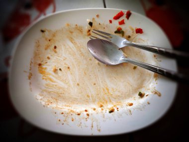 Lezzetli bir yiyeceğe yakın.