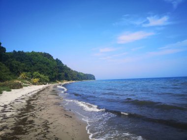 Uzaktan deniz manzarası