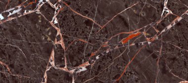 Kahverengi çatlamış mermer taş mermer taş mermer desenli duvar kağıdı arka planı.