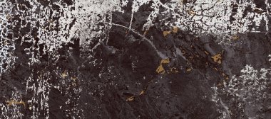 Koyu gri arka plan ya da doku panoraması. Siyah granit levhalar arka plan, seramik dijital vitrize mermer tasarımı.