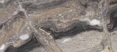 Siyah mermer arka planda desenli. Koyu gri mermer dokusunda altın ve beyaz desenli. Siyah Pietra İtalyan mermer dokusu. Siyah mermer altın desenli lüks. koyu gri.