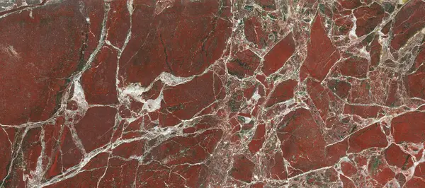 Lüks İtalyan kırmızı taş desenli arka plan. Güzel yumuşak mineral damarları olan kırmızı taş dokusu. arka plan için koyu kırmızı mermer doğal desen, egzotik soyut kireç taşı.