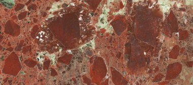 Lüks İtalyan kırmızı taş desenli arka plan. Güzel yumuşak mineral damarları olan kırmızı taş dokusu. arka plan için koyu kırmızı mermer doğal desen, egzotik soyut kireç taşı.