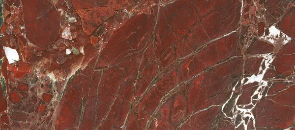 Lüks İtalyan kırmızı taş desenli arka plan. Güzel yumuşak mineral damarları olan kırmızı taş dokusu. arka plan için koyu kırmızı mermer doğal desen, egzotik soyut kireç taşı.
