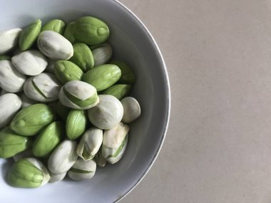 kabın içinde Dermason Fasulye.