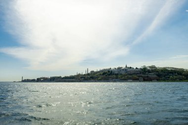 İstanbul 'da Boğaza Bakan Topkapı Sarayı