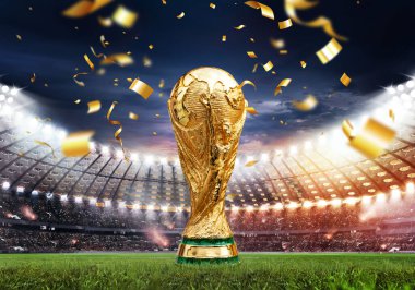 Futbol stadyumunda Altın Kupa