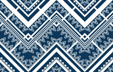 Geometrik etnik model geleneksel. Kusursuz vektör. Arkaplan, halı, duvar kağıdı, giysi, ambalaj, kumaş, illüstrasyon, nakış için tasarım.