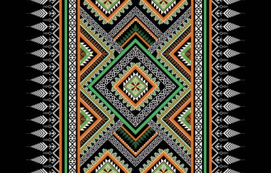 Geometrik etnik model geleneksel. Aztek tarzı. arkaplan, illüstrasyon, duvar kağıdı, kumaş, doku, batik, halı, giysi, nakış