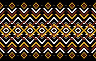 Geometrik etnik desensiz kabile geleneği. arkaplan, illüstrasyon, duvar kağıdı, kumaş, doku, batik, halı, giysi, nakış