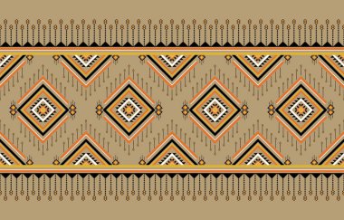 Arkaplan, illüstrasyon, duvar kağıdı, kumaş, giysi, batik, halı, nakış için Geometrik etnik desensiz geleneksel tasarım