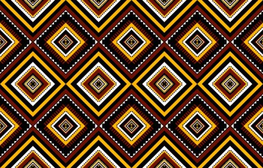 Geometrik etnik kalıplar. Kabile tarzı. Arkaplan, illüstrasyon, doku, kumaş, duvar kağıdı, giysi, halı, batik, nakış için tasarım
