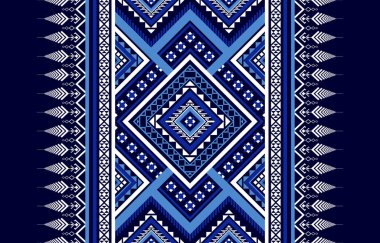 Geometrik etnik kalıplar. Geleneksel kabile tarzı. Arkaplan, illüstrasyon, doku, kumaş, duvar kağıdı, giysi, halı, batik, nakış için tasarım