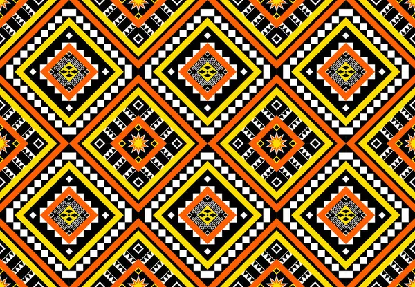 Aztek etnik yapısı kusursuz. Geometrik yerli geleneksel. Arkaplan, halı, duvar kağıdı, giysi, ambalaj, kumaş, vektör illüstrasyonu için tasarım..