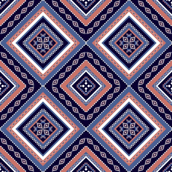 Soyut geometrik, etnik, pürüzsüz desen. Geleneksel kabile tarzı. Arkaplan, illüstrasyon, doku, kumaş, batik, duvar kağıdı, halı, giysi, nakış için tasarım.