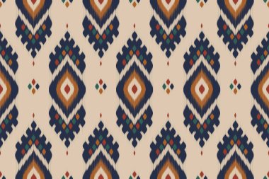 Güzel, kusursuz bir yöntem. Etnik doğu tarzı. Arkaplan, illüstrasyon, ambalaj, giysi, batik, kumaş, nakış için tasarım.