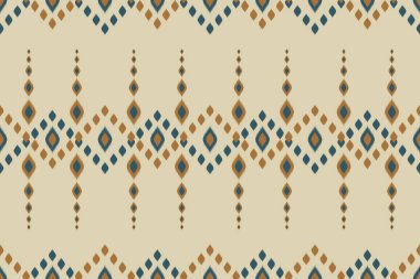 Etnik Hint kökenli, kusursuz bir model. Arkaplan, duvar kağıdı, vektör illüstrasyonu, kumaş, giysi, batik, halı, nakış için tasarım.