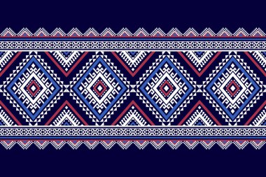 Geleneksel Aztek geometrik etnik şablon. Kabile tarzı. Arkaplan, halı, duvar kağıdı, giysi, ambalaj, kumaş, taşıyıcı, illüstrasyon, nakış için tasarım.