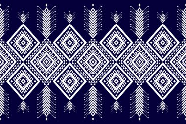 Geometrik etnik model geleneksel. Arkaplan, halı, duvar kağıdı, giysi, ambalaj, kumaş, taşıyıcı, illüstrasyon, nakış için tasarım.