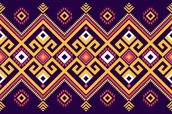 Geometrik etnik kalıplar. Geleneksel kabile tarzı. Aztek el işi. Arkaplan, illüstrasyon, doku, kumaş, batik, giysi, ambalaj, duvar kağıdı, halı, nakış için tasarım