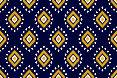 Geleneksel etnik kalıpları severim. Arkaplan, duvar kağıdı, vektör illüstrasyonu, tekstil, kumaş, giysi, batik, halı, nakış için tasarım.