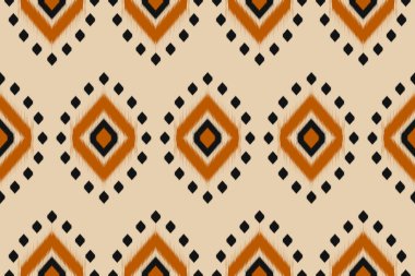 Geleneksel etnik kalıpları severim. Arkaplan, duvar kağıdı, vektör illüstrasyonu, tekstil, kumaş, giysi, batik, halı, nakış için tasarım.