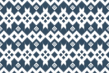 Geleneksel etnik düzen. Kabilede kusursuz bir düzen var. Arkaplan, duvar kağıdı, vektör illüstrasyonu, tekstil, kumaş, giysi, batik, halı, nakış için tasarım.