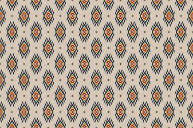 Kabilede kusursuz bir düzen var. Aztek etnik model sanatı. Arkaplan, duvar kağıdı, vektör illüstrasyonu, kumaş, giysi, halı, nakış için tasarım.