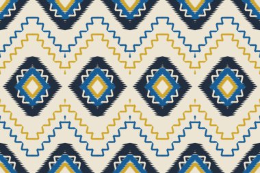 Soyut etnik model sanatı. Geleneksel, kusursuz desenler. Amerikan, Meksika tarzı. Arkaplan, duvar kağıdı, vektör illüstrasyonu, kumaş, giysi, halı, tekstil, batik, nakış için tasarım.