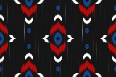 Güzel etnik model sanat. Geleneksel, kusursuz desenler. Amerikan, Meksika tarzı. Arkaplan, duvar kağıdı, vektör illüstrasyonu, kumaş, giysi, halı, tekstil, batik, nakış için tasarım.