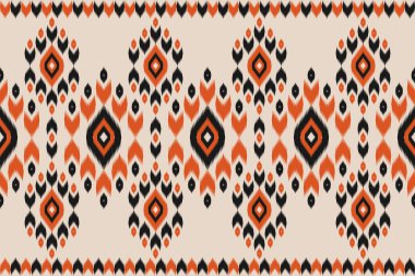 Halı etnik model sanat. Geleneksel, kusursuz desenler. Amerikan, Meksika tarzı. Arkaplan, duvar kağıdı, vektör illüstrasyonu, kumaş, giysi, halı, tekstil, batik, nakış için tasarım.