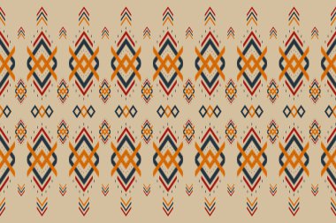 Kabilede kusursuz bir düzen var. Halı etnik model sanat. Amerikan, Meksika tarzı. Arkaplan, duvar kağıdı, vektör illüstrasyonu, kumaş, giysi, halı, tekstil, batik, nakış için tasarım.