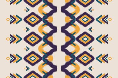 Soyut etnik model sanatı. Geleneksel, kusursuz desenler. Amerikan, Meksika tarzı. Arkaplan, duvar kağıdı, vektör illüstrasyonu, kumaş, giysi, halı, tekstil, batik, nakış için tasarım.
