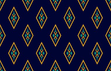 Geometrik etnik kalıplar geleneksel. Amerikan, Meksika tarzı. Arkaplan, duvar kağıdı, illüstrasyon, kumaş, giysi, halı, tekstil, batik, nakış için tasarım.