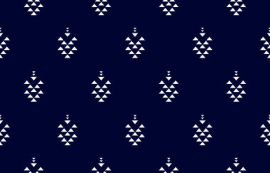 Geometrik etnik düzen kabilesel olarak kusursuz. Amerikan ve Meksika tarzı. Arkaplan, duvar kağıdı, illüstrasyon, kumaş, giysi, halı, tekstil, batik, nakış için tasarım.